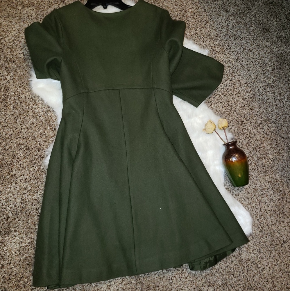 ⭐HP⭐ RARE Vintage Wool Dress Coat - Picture 3 of 7